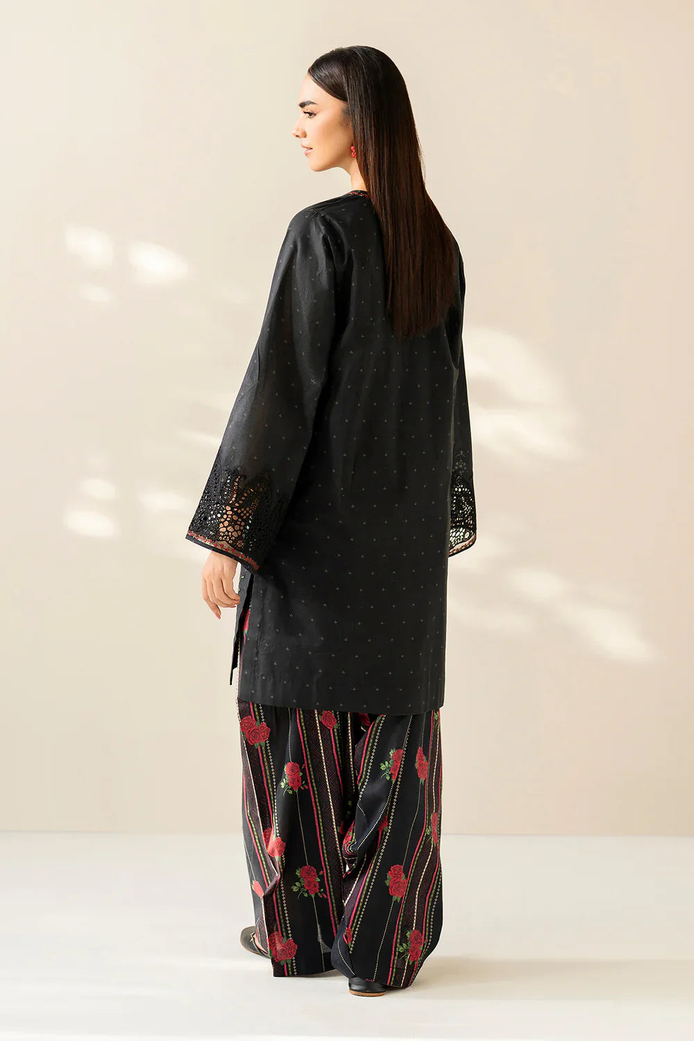 Baroque 2 pcs Printed Unstitched Lawn Suit - PR-1170